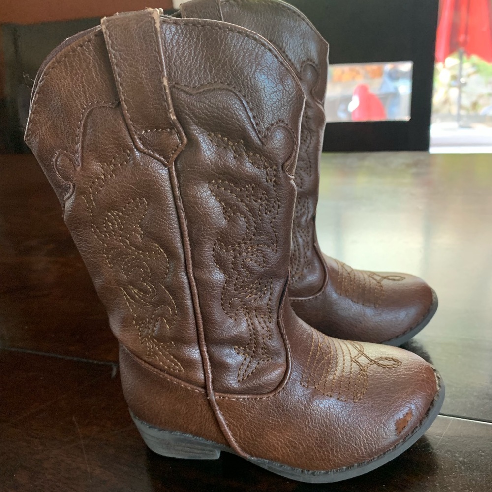 Cat and Jack Target girls cowboy boots size 7